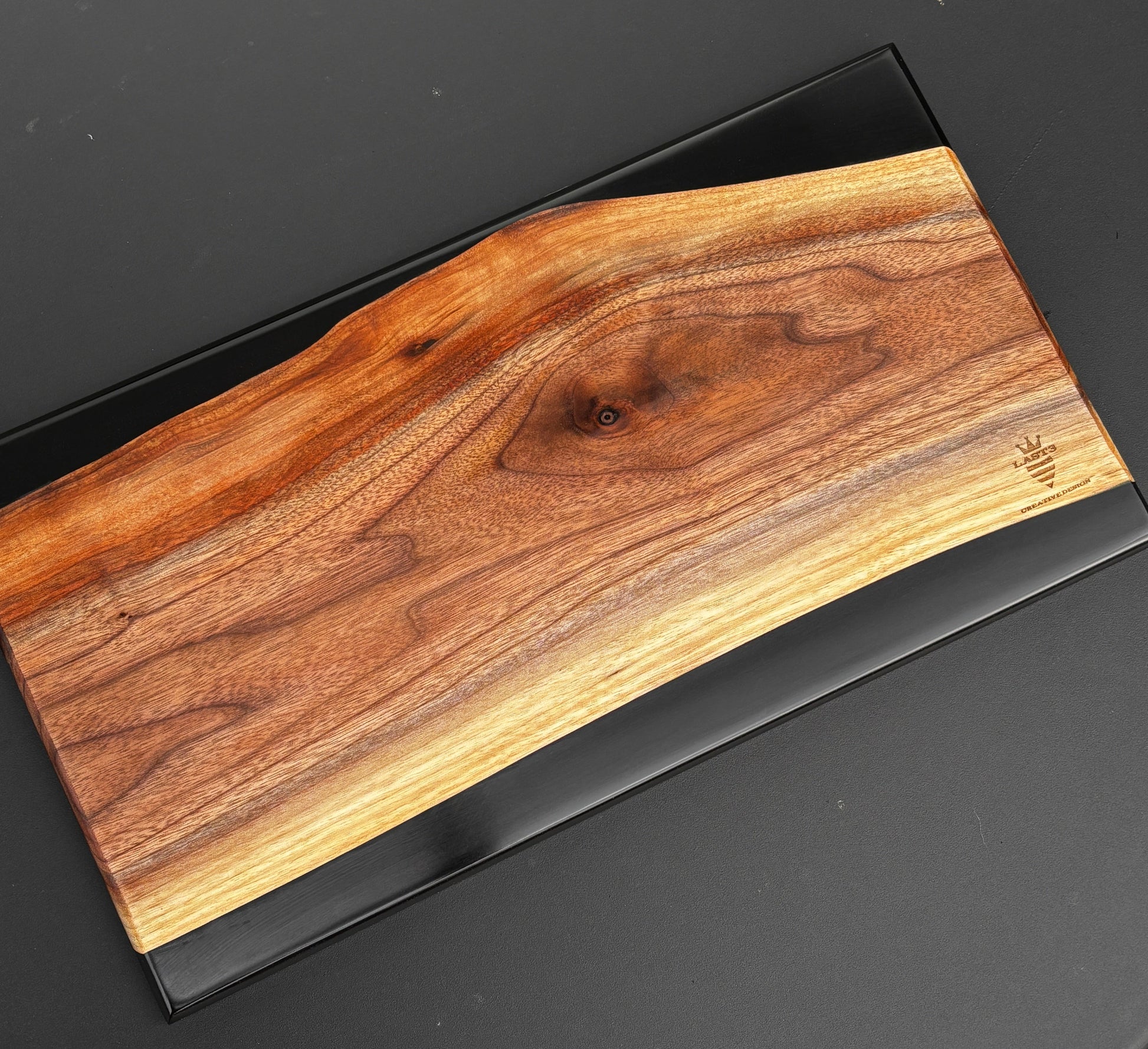 Walnut Elegance Serving Board image 1