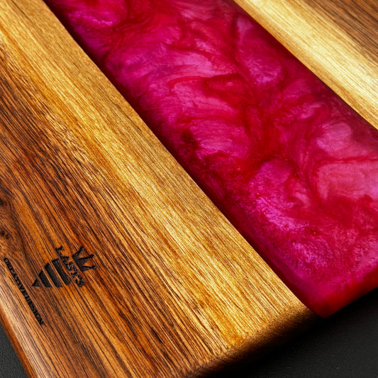 Walnut Elegance Serving Board image 1